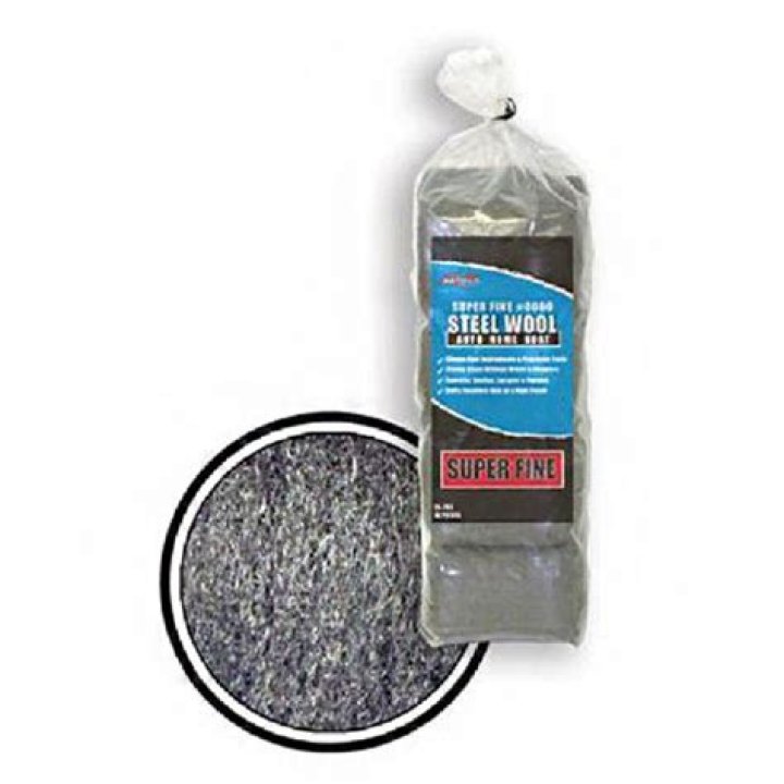 ___ wool (abrasive substance)