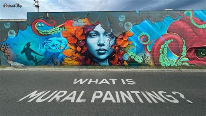 Work of ___ (mural for example)
