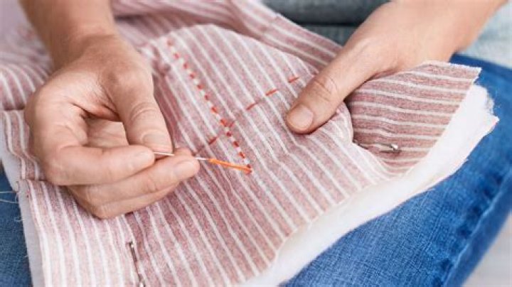 Work with needles and thread