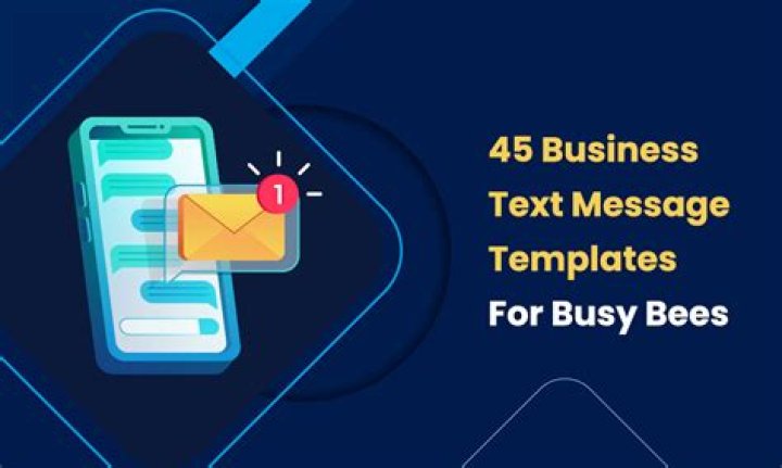 Write as a text message