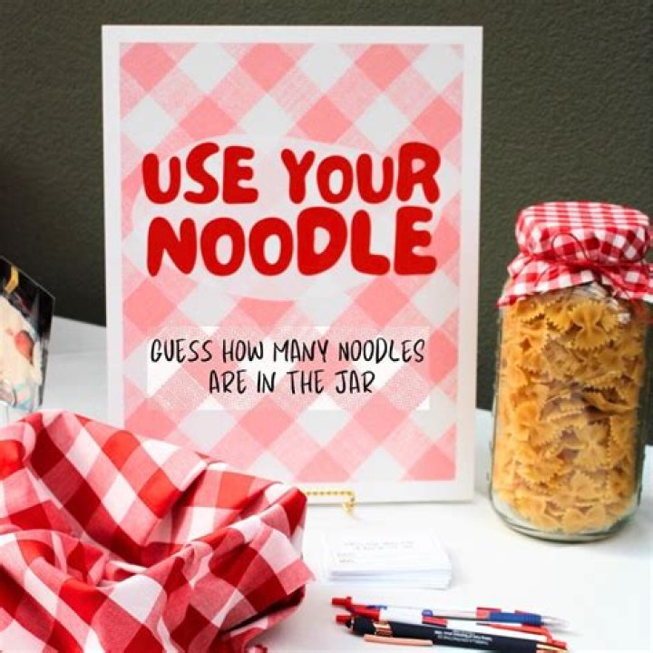 ___ your noodle! (Think!)